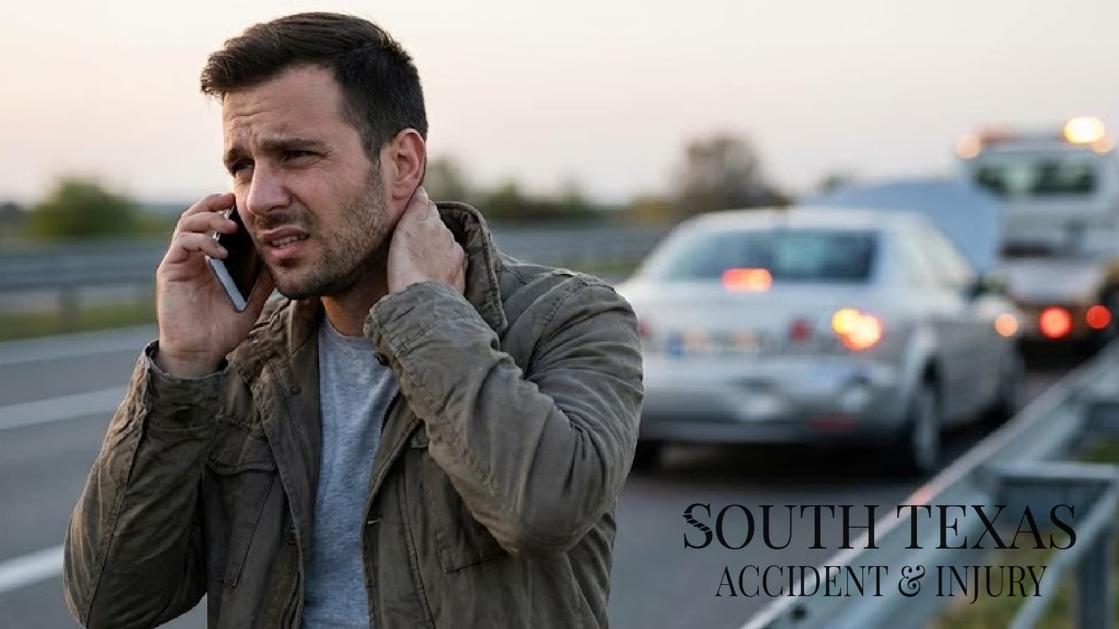A calm clinic setting with a notebook and car keys on a table